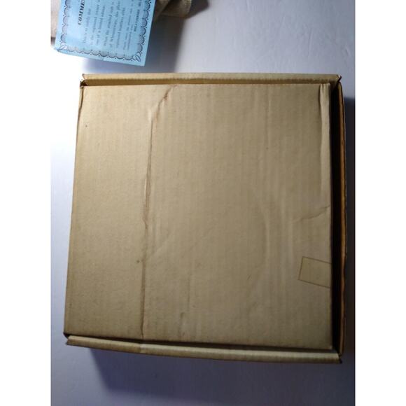 Vintage Carnival Glass blue Apollo 11 Space Astronaut Plate Wheaton Glass NASA - Picture 9 of 10